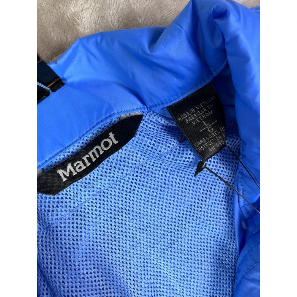 Marmot Women's Flexion Jacket‎ Size Large Blue Lightweight Windbreaker 5536